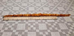 BALTIC HONEY NECKLACE FROM NATURAL AMBER VINTAGE BEAUTIFUL 44gr