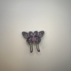 Butterfly Purple Brooch