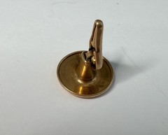 Vintage 10K Solid Gold PARKROGER Collar Button Shirt Stud 1.6g Antique Fine