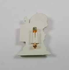 Precious Moments 1989 I Love You Brooch Pin Samual J Butcher Collection