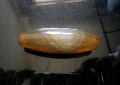 Sulamani Elongated Bead Agate Antique 56 * 20 mm, 29.28 Gms