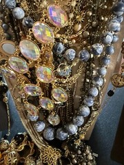1 -2 LB LOT Of Used Costume Jewelry Vintage to Modern Wearable 15-20 Pieces