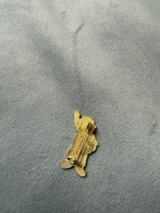 Rare 1973 Raggedy Andy Enamel Pin Bobbs Merrill Cloisonné Enamel Brooch Vintage