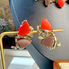 Vintage 1950’s 1960’s Thermoset Necklace Earrings Bracelet Lot Set Parure