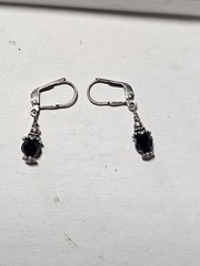 Vintage Sterling Silver 925 Earrings (look through pics)
