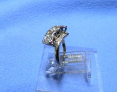 50’s 14K white Gold 1/2 carat Diamond Ring