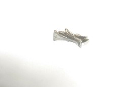 9MM DELUZE VINTAGE HEAVY SOLID CORE 925 SILVER HAWAIIAN TIKI SMALL PENDANT ~8gr