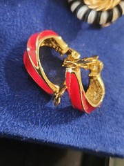 Vintage Jewelry Mixed Jewelry Lot Brooch, Earrings & Ring
