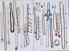 Vintage Large Jewelry LOT 3 Lbs.+ Costume TRIFARI MONET & More Hong Kong Taiwan