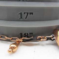 Vintage Renoir Necklace Black Inlay MCM 18 Inch