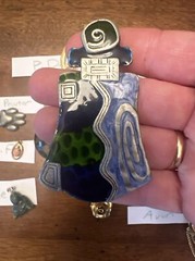 Pendant / Charm Lot Many Signed Roman 12k GF Laurel Burch Sticks Jewelry