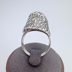 Three Dimensional Lion Head Statement Ring VTG Sterling Silver 925 Size 11.75
