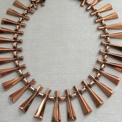 Vintage Renoir Copper Necklace Beautiful Condition