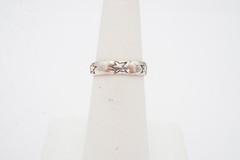Vintage Sterling Silver 925 Star Ring Size 6