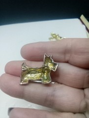Lot Of 12 Vintage Dog Brooches Pins Gold Tone Very Nice Collection