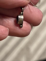 Southwest Sterling Black Gemstone Drop Dangle Earrings