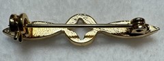 Vintage Coro, Brooks & Unbranded Brooch Lot of 6 Gold Tone Crystals Rhinestones